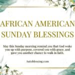 African American Sunday Blessings
