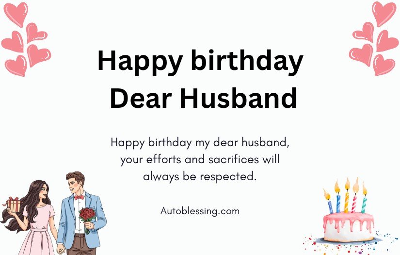 Birthday Wishes for Husband With Love