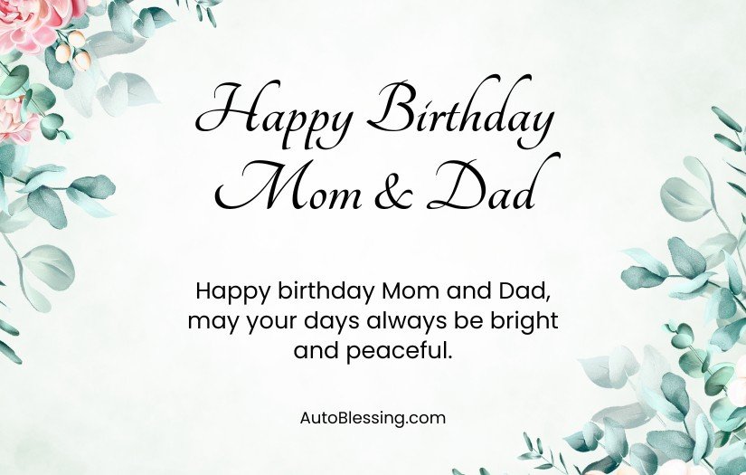  Emotional Birthday Wishes for Parents